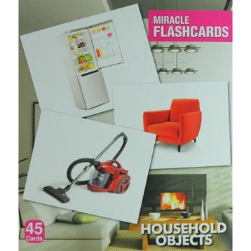 MIRACLE FLASHCARDS - HOUSEHOLD OBJECTS 1 - GENEL