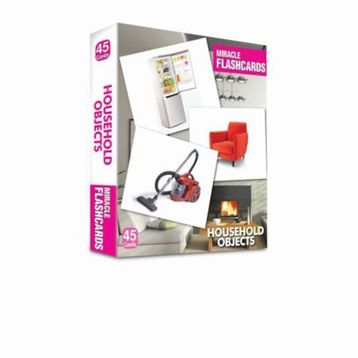MIRACLE FLASHCARDS - HOUSEHOLD OBJECTS 1 - GENEL