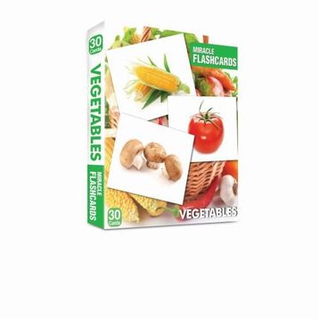 Miracle Flashcards - Vegetables - kollektif