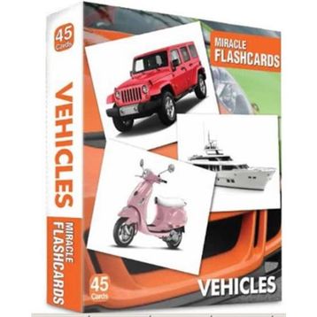 MIRACLE FLASHCARDS - VEHICLES - GENEL
