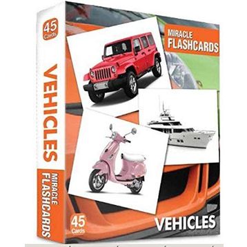 MIRACLE FLASHCARDS - VEHICLES - GENEL