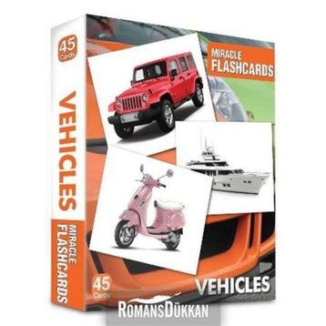 Miracle Flashcards - Vehicles - kollektif