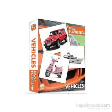 Miracle Flashcards - Vehicles - kollektif