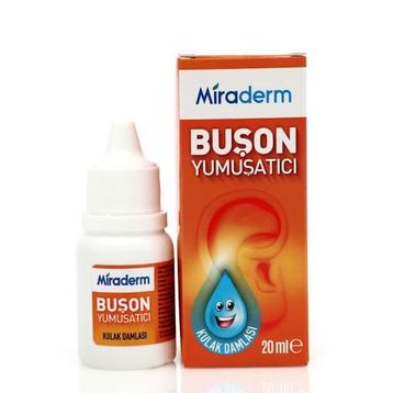 Miraderm 20 ml Buşon Kulak Yumuşatıcı