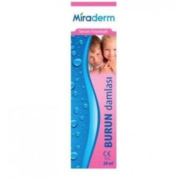 Miraderm 20 ml Serum Fizyolojik Burun Damlası