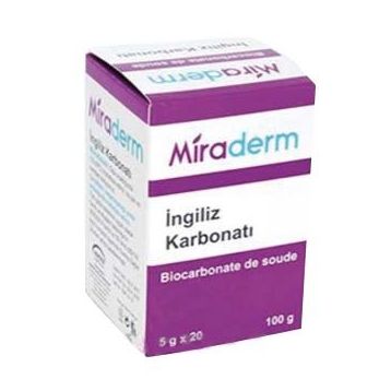 Miraderm 5 gr x 20 100 gr İngiliz Karbonatı