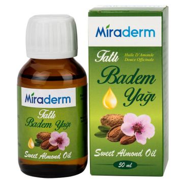 Miraderm 50 ml Tatlı Badem Yağı