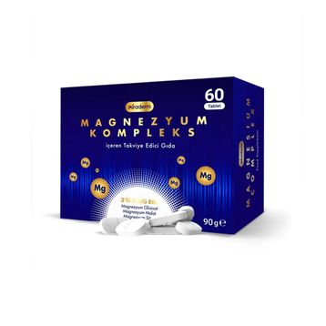 Miraderm Magnezyum Kompleks 60 Tablet