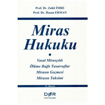 Miras Hukuku - Der Yayınları