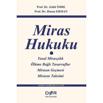 Miras Hukuku - Der Yayınları