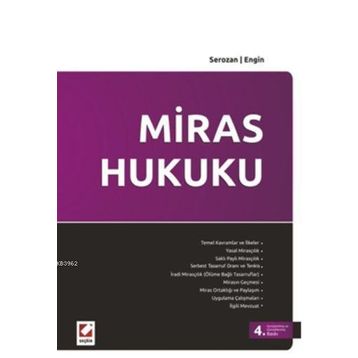 MIRAS HUKUKU - HÜSEYİN HATEMÎ