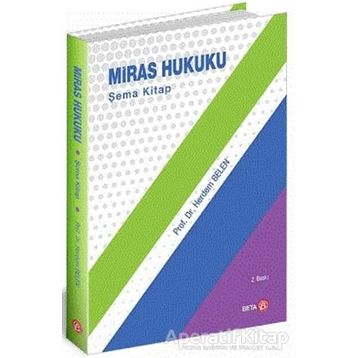 MIRAS HUKUKU - ZAHIT İMRE;HASAN ERMAN