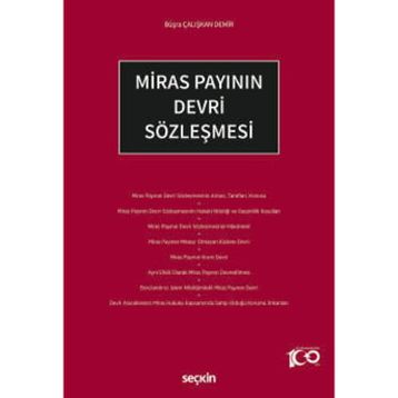 Miras Payının Devri Sözleşmesi - Büşra Çalışkan Demir