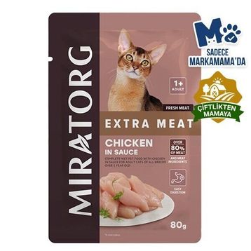 Miratorg Adult Gravy Tavuk Etli 80 gr Yaş Kedi Maması