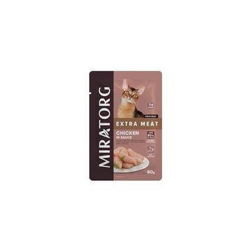 Miratorg Adult Gravy Tavuk Etli 80 gr Yaş Kedi Maması
