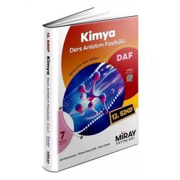 Miray Yayınları 12. Sınıf Kimya Ders Anlatım Fasikülleri