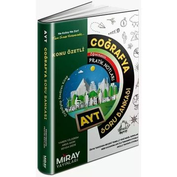Miray Yayınları 2022 Ayt Coğrafya Soru Bankası