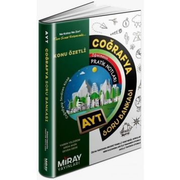 Miray Yayınları 2022 Ayt Coğrafya Soru Bankası