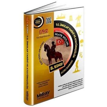 Miray Yayınları 8. Sınıf İnkılap Tarihi ve Atatürkçülük Soru Bankası