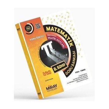 Miray Yayınları 8. Sınıf Matematik Soru Bankası