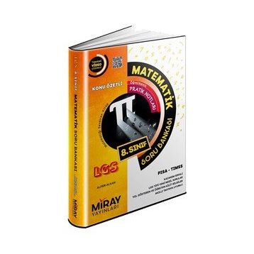 Miray Yayınları 8. Sınıf Matematik Soru Bankası