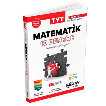 Miray Yayınları Konu Özetli TYT Matematik 10 Deneme