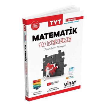 Miray Yayınları Konu Özetli TYT Matematik 10 Deneme