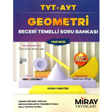 Miray Yayınları TYT AYT Geometri Beceri Temelli Soru Bankası