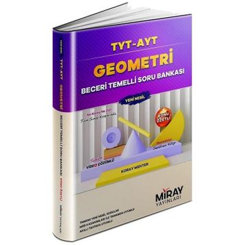 Miray Yayınları TYT AYT Geometri Beceri Temelli Soru Bankası