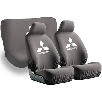 Mirsepet Mitsubishi Carisma 4 Parça Takım Set Gri Oto Koltuk Koruyucu