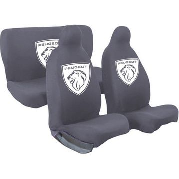 Mirsepet Peugeot 301 4 Parça Takım Set Gri Oto Koltuk Koruyucu