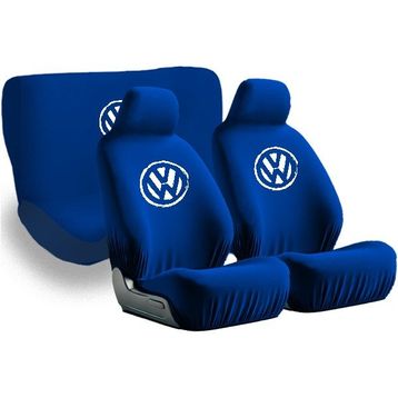 Mirsepet Volkswagen Uyumlu Bora Kumaş Siyah 4 Parça Set Oto Koltuk Kılıfı