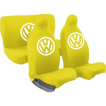 Mirsepet Volkswagen Uyumlu Bora Tam Set Sarı Oto Koltuk Kılıfı
