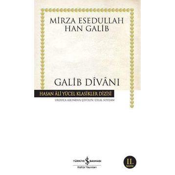 MIRZA ESEDULLAH HAN GALIB GALIB DİVANI - HASAN ALI YÜCEL