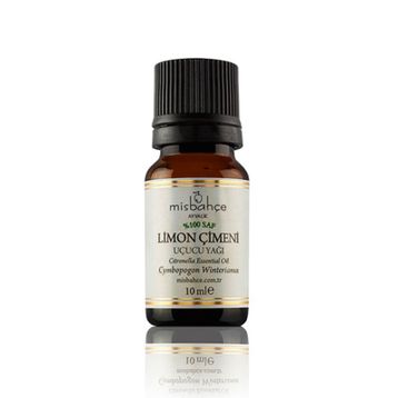 Misbahçe 10 ml Limon Çimeni Uçucu Yağı