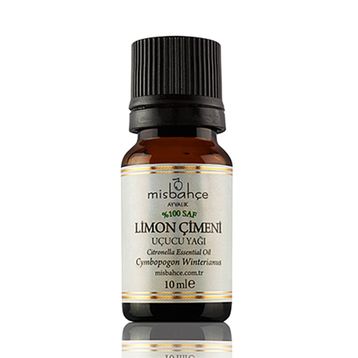 Misbahçe 10 ml Limon Çimeni Uçucu Yağı