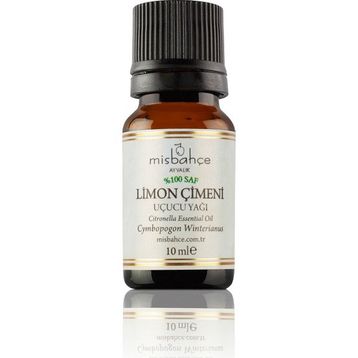 Misbahçe 10 ml Limon Çimeni Uçucu Yağı