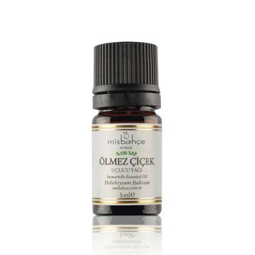 Misbahçe 5 ml Ölmez Çiçek Uçucu Yağı