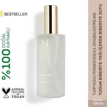 Misbahçe Biberiye Suyu Dökülme Karşıtı ve Saç Uzamasını Destekleyici 100 ml Saç Toniği