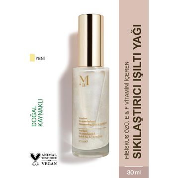 Misbahçe Stardust 30 ml Vitamin İçerikli Işıltılı Saç ve Vücut Yağı