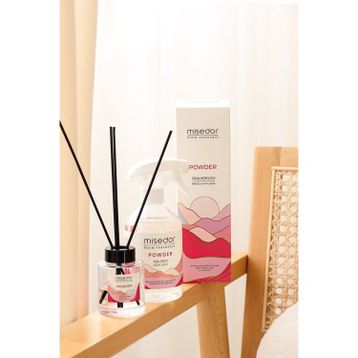 Misedor 120 ml Powder Çubuklu Oda Kokusu + 500 ml Oda Spreyi