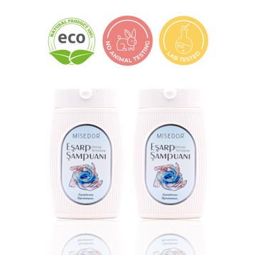 Misedor 2x250 ml Doğal Eşarp Şampuanı
