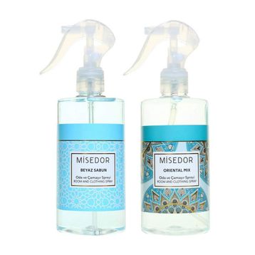 Misedor Beyaz Sabun ve Oriental Mix 2x330 ml Oda Kokusu