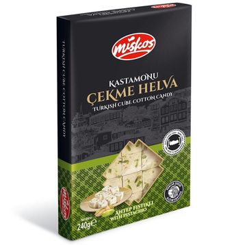 Miskos 240 gr Antep Fıstıklı Çekme Helva