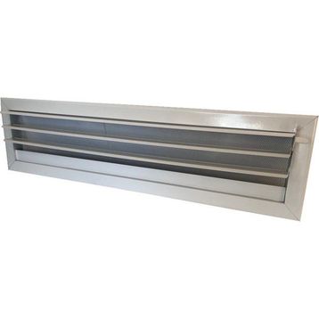 Miss Worble 60x15 cm Hareketli Panjurlu Beyaz Şömine Menfezi