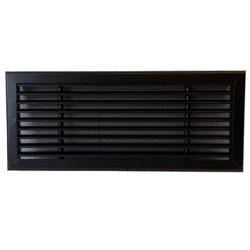 Miss Worble Alüminyum Lineer 50x15 cm Siyah Şömine Menfezi