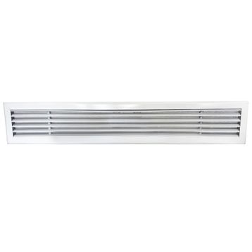 Miss Worble Alüminyum Lineer 70x10 cm Beyaz Şömine Menfezi
