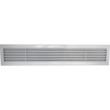 Miss Worble Lineer 50x10 cm Beyaz Şömine Menfezi