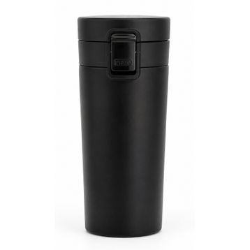 MİSSCAFE Snape Filtreli Çift Katmanlı Mug Mat Siyah 380 ml Termos Bardak
