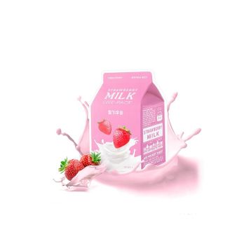 Missha 21 g APIEU Strawberry Milk One Pack Nemlendirici Kağıt Maske